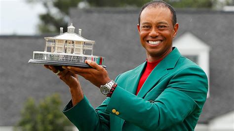 2019 Masters: All the ways Tiger Woods made history in winning his fifth green jacket ...