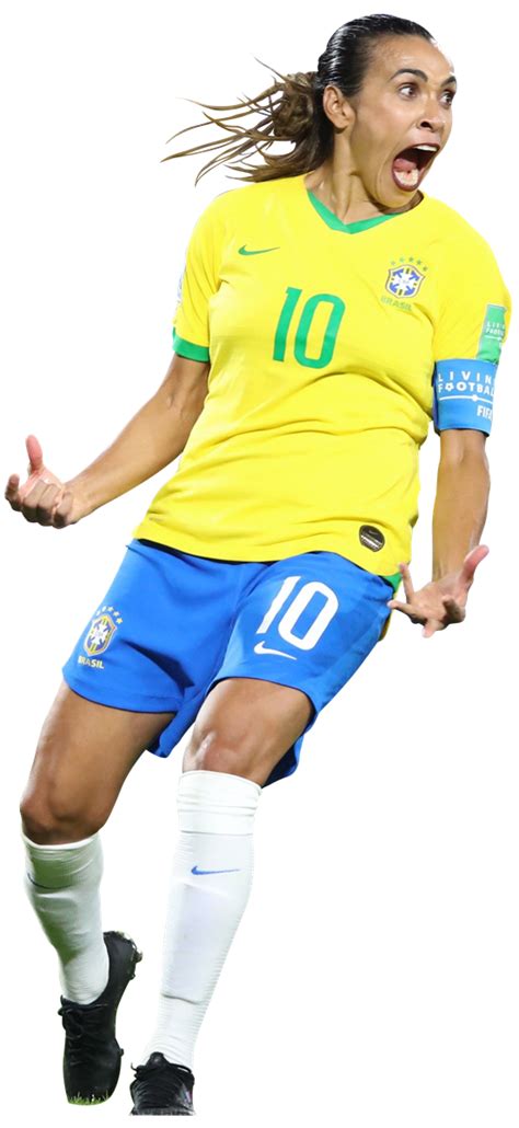 Marta Vieira Brazil Women football render - FootyRenders