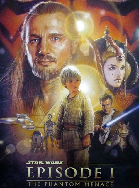 Star Wars Episode I Poster, US 1-Sheet, 1999, Struzan Drew