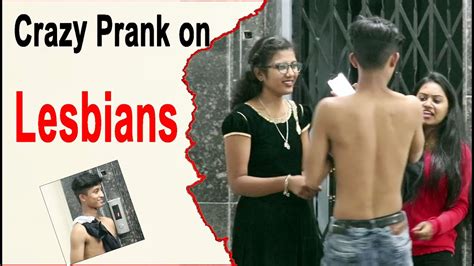 Crazy Prank on Lesbians || Prank Adda || Telugu Pranks || 2020 Pranks || Vinay - YouTube