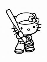 Softball coloring pages sketch template