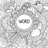 Word Coloring Pages For Kids 6310 5028 sketch template