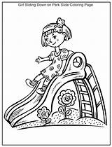 Fun Playground Coloring Pages  sketch template
