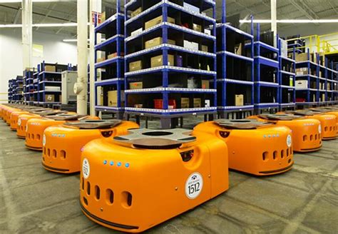 Amazon’s Warehouse Robots, at Work and Play