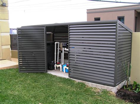 Pool Pump Enclosure | Pool shed, Pool equipment cover, Pool equipment ...