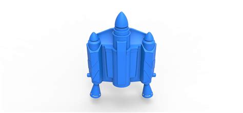 Jango Fett Jetpack from Star Wars Attack of the Clones 2002 3D model 3D printable | CGTrader