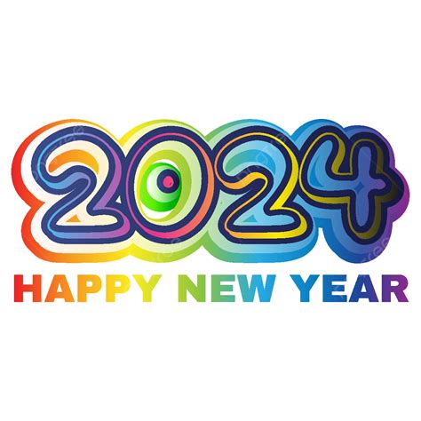 그라디언트 새해 복 많이 받으세요 2024 벡터, 새해 복 많이 받으세요 2024, 새해 복 많이 받으세요 섬유 친구, 해피 뉴 PNG, 일러스트 및 벡터 에 대한 무료 ...