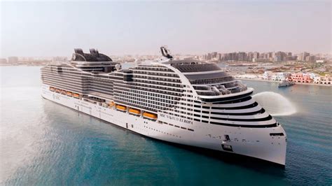 MSC Cruises' Massive New Ship Officially Christened