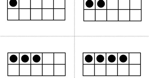 Basic Ten Frame Flash Cards.pdf | 1st grade math, Math flash cards, Flashcards