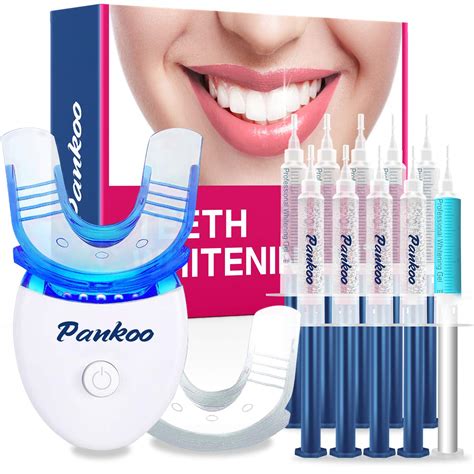 Teeth whitening kit with LED light - A Thrifty Mom