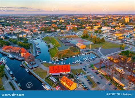 Aerial View of the Klaipeda Castle in Lithuania Stock Photo - Image of teutonic, pilis: 274711746