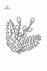 Dibujo Para Colorear  Mimosa Y Pussy Willow Imprime En Línea sketch template