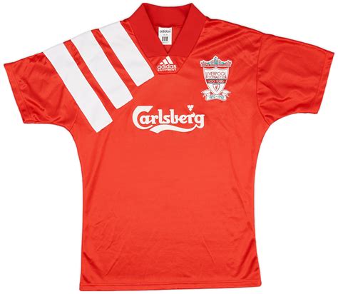 1992-93 Liverpool Centenary Home Shirt - 9/10 - (S)