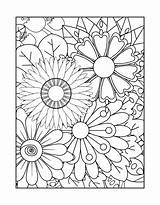 Abstract Coloring Pages Free Printable PDF sketch template