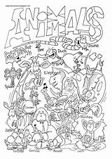 Printable Zoo Animal Coloring Pictures sketch template