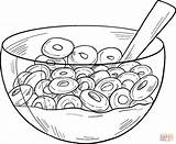 Cereal Bowl coloring Page  Free Printable Coloring Pages sketch template