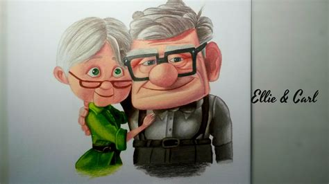 Carl And Ellie Sketch at PaintingValley.com | Explore collection of ...