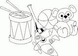 Colorear Juguetes Tradicionales Trompo Trompos Pintar Alimenticio  sketch template