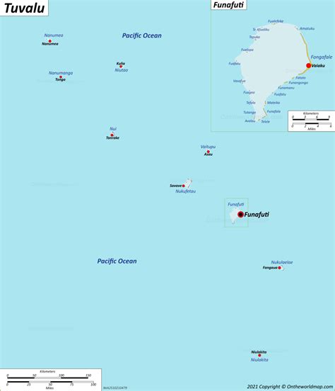 Tuvalu Map | Detailed Maps of Tuvalu