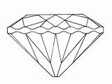 Diamond Coloring Pages For Kids And Adults  Atelier sketch template