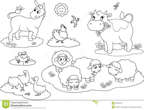 Printable Coloring Pages Farm Animals