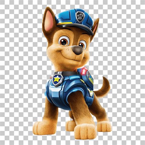 Paw Patrol Chase Transparent Background