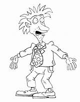 Stu Pickles Coloring Page sketch template