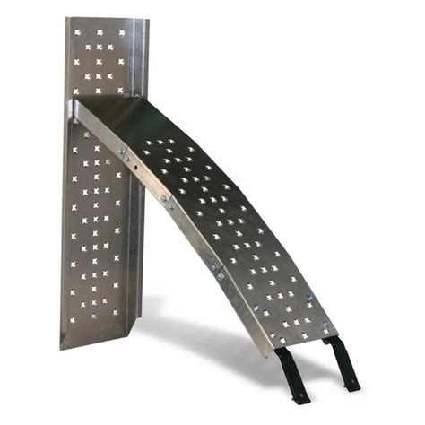 Ohio Steel 14.25-ft x 88-ft 1500-lb Capacity Arched Folding Loading Ramp in the Loading Ramps ...