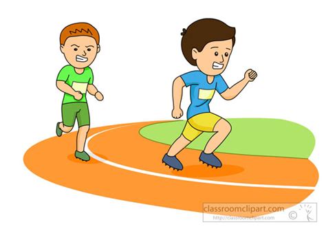 Track and Field Clipart - boys-running-on-track-clipart-215 - Classroom Clipart