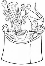 Ratatouille Coloring Pages sketch template
