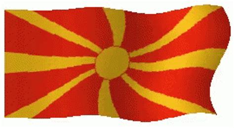 Animated Macedonia Flag Waving GIF | GIFDB.com