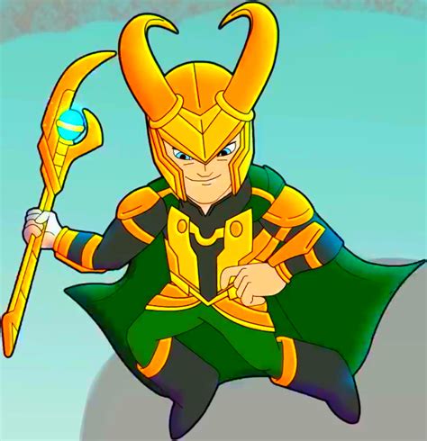 Loki (Marvel Super Hero Adventures) | Marvel Animated Universe Wiki ...