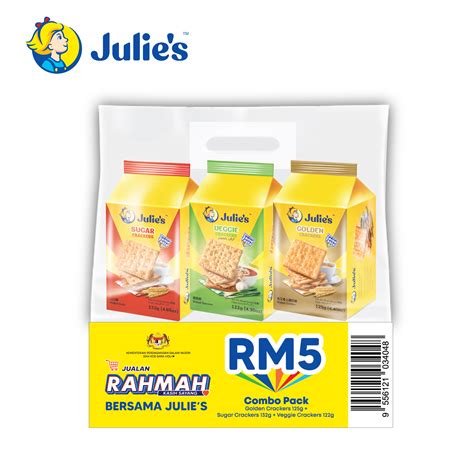 Julie's Jualan Rahmah Crackers Combo Pack 379g