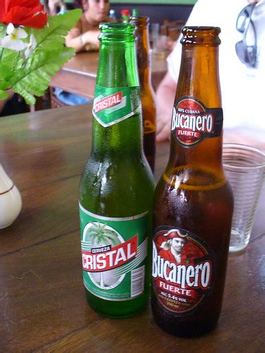 Botellines de cervezas cubanas Cristal y Bucanero | Samuel Negredo | Flickr