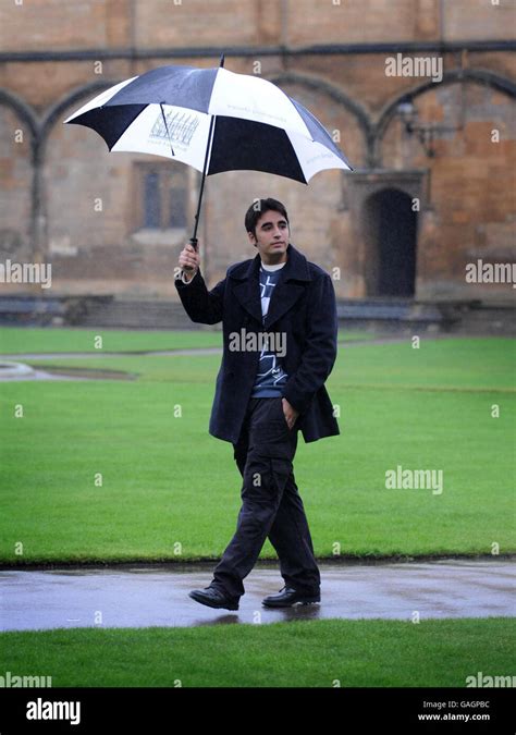 Bilawal Bhutto Zardari at Oxford University Stock Photo - Alamy