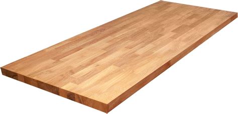 WORKTOP EXPRESS Solid Oak Wooden Kitchen Worktops - 2000mm x 620mm x 40mm 40mm Stave Wood Timber ...