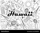 Hawaiian Coloring Pages sketch template