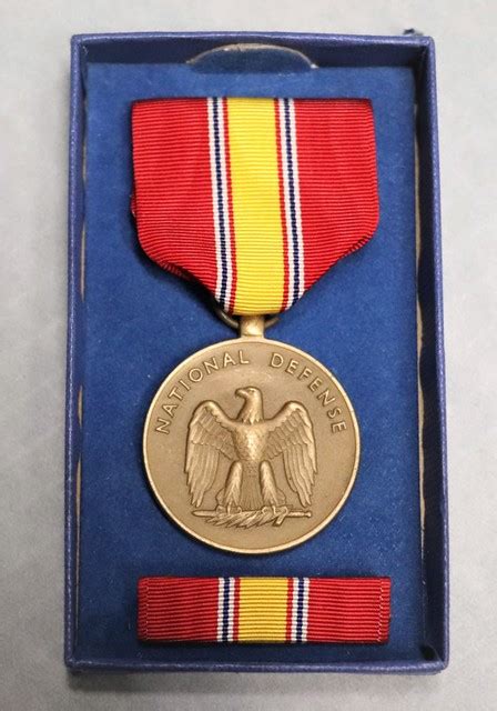 national defense service medal ndsm bronze with eagle and … | Flickr