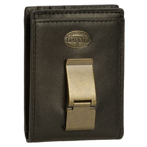 Mens Leather Bifold Wallet With Money Clip | semashow.com