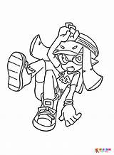 Splatoon Coloring Pages  Free Printable PDF & Online sketch template