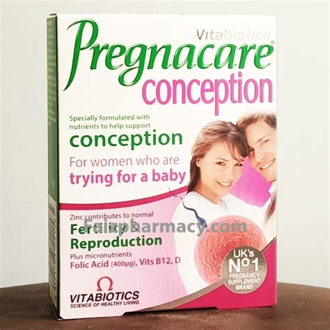 Pregnacare conception tablets 30s - Faiz Pharmacy, Mombasa, Kenya