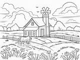 Prairie Coloring Page For Kids  Free Printable sketch template