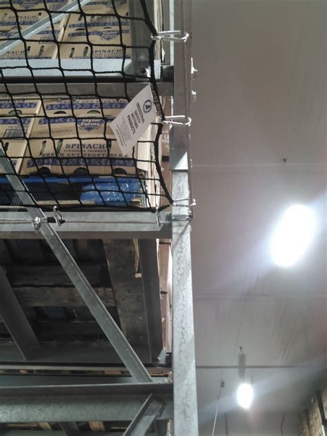 Pallet Rack Safety Netting - Cambridge, Kitchener, Guelph | Liftsafe ...