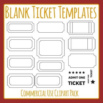 Blank Train Ticket Template - Professional Template Inspiration