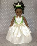 Handmade Princess Tiana (The Princess and the frog) outfit for America – American Girl Doll ...