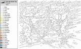 Advanced Color By Number For Free Coloring Page  Printable sketch template
