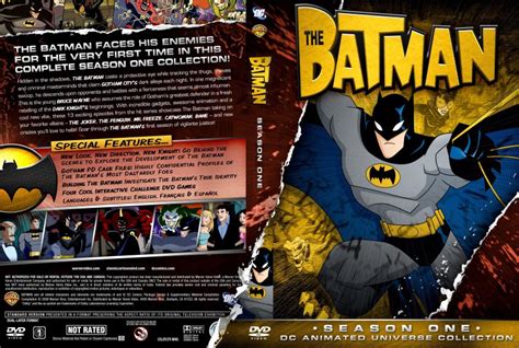 DC Animated The Batman Season 1 - TV DVD Custom Covers - DC Animated ...