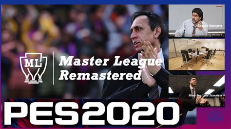 PES 2020 MASTER LEAGUE - YouTube