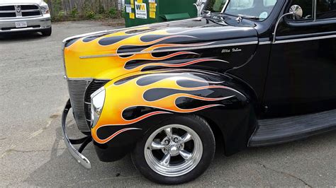 Dennis Day Designs - Lettering, Pinstriping; Murals: Flames