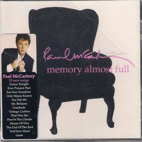 Paul McCartney - Memory Almost Full (2007, CD) | Discogs